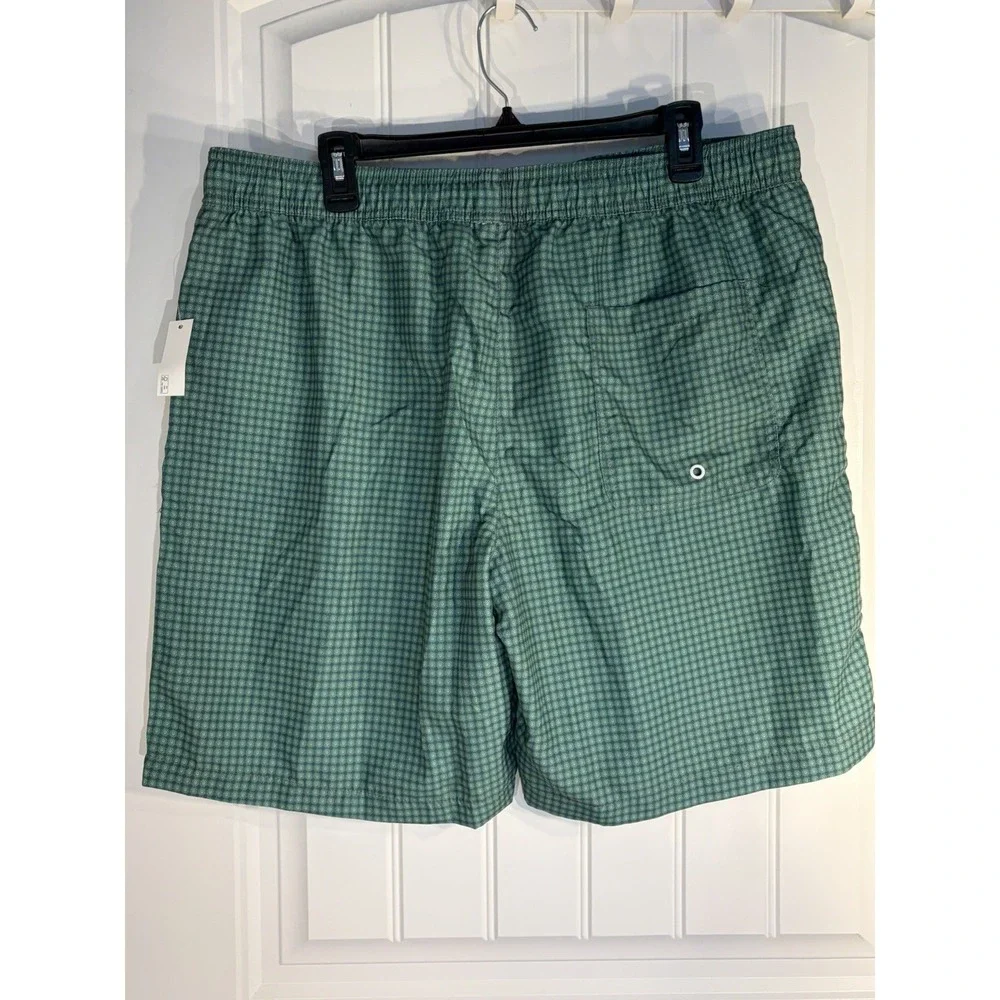 Amazon Essentials Mens Drawstring Quick-Dry 9" Swim Trunk Green XL - Picture 4 of 5
